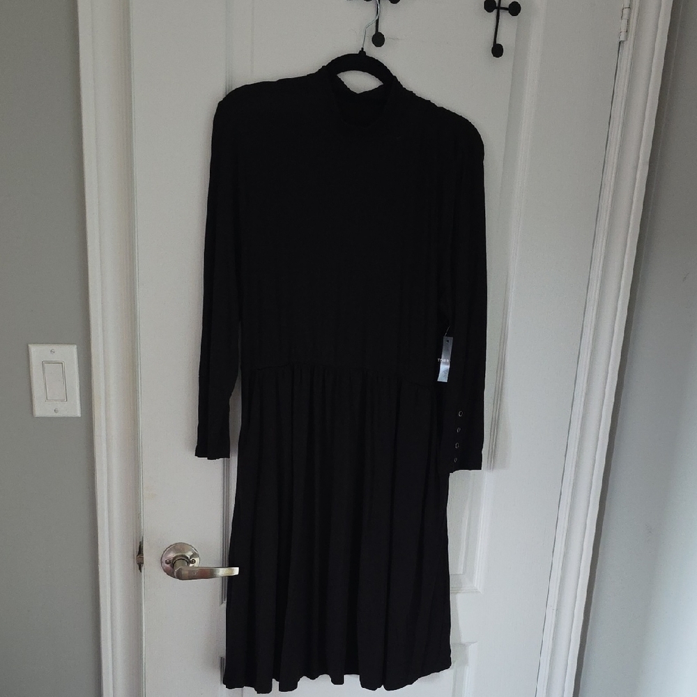 Torrid Classic Black Long Sleeve Dress